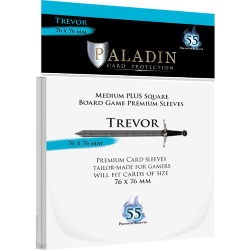 55 x Paladin Card Sleeves: Trevor (76mm x 76mm)