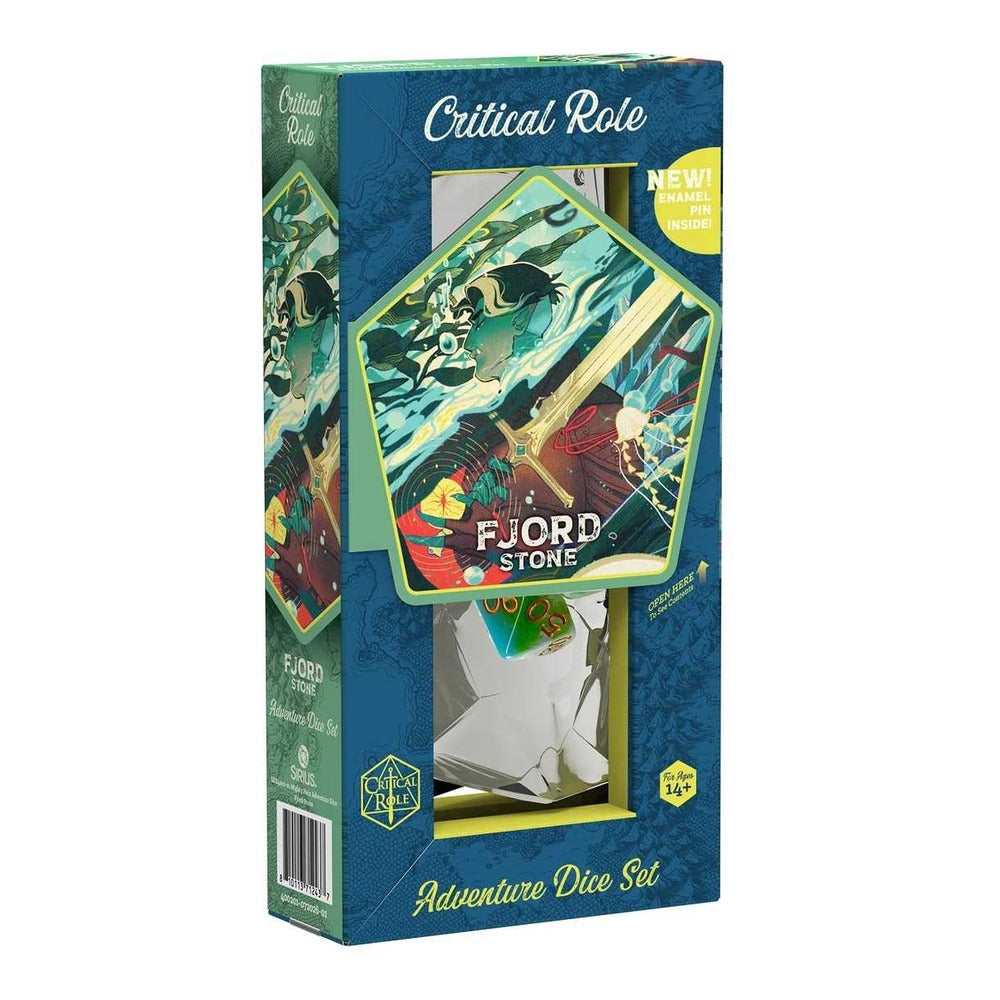 The Mighty Nein Adventure Dice - Fjord Stone: Critical Role - Sirius Dice | Zatu Games