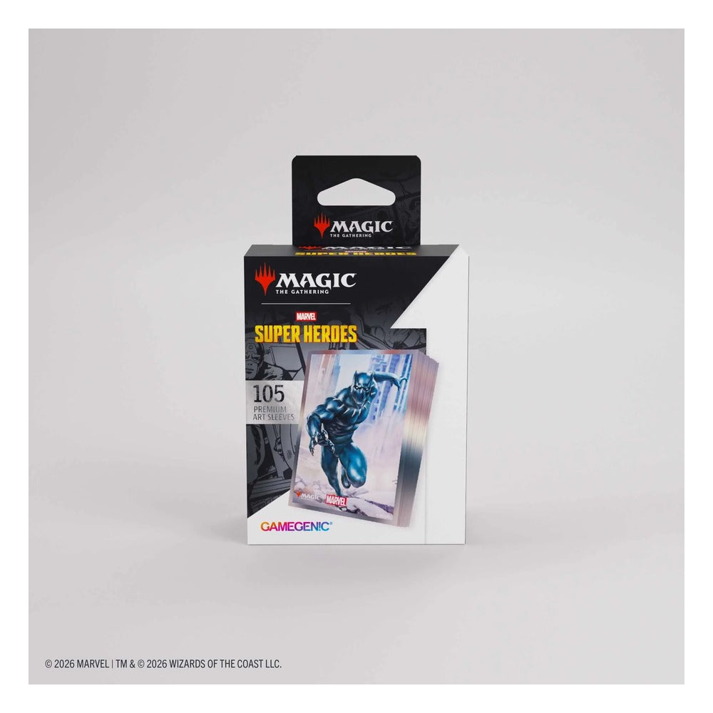 Gamegenic Magic: The Gathering Marvel Super Heroes Premium Art Sleeves - Black Panther | Zatu Games