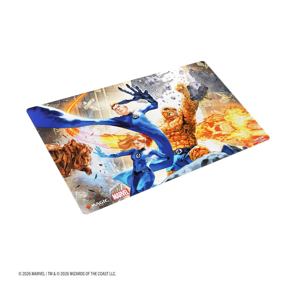 Gamegenic Magic: The Gathering Marvel Super Heroes Shiny Playmat - The Fantastic Four | Zatu Games