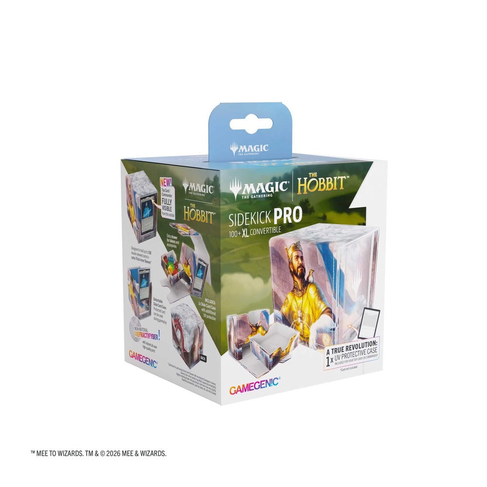 Gamegenic Magic: The Gathering The Hobbit Sidekick PRO 100+ XL - Human 1 (Alt Design)/Villain 1 (Alt Design 4) | Zatu Games