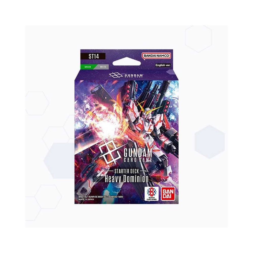 Gundam Card Game: Starter Deck - Heavy Dominion (ST14) - Bandai | Zatu Games