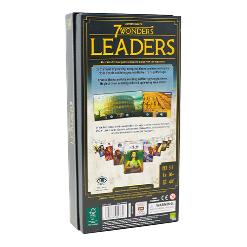 7 Wonders 2nd Edition: Leaders Expansion