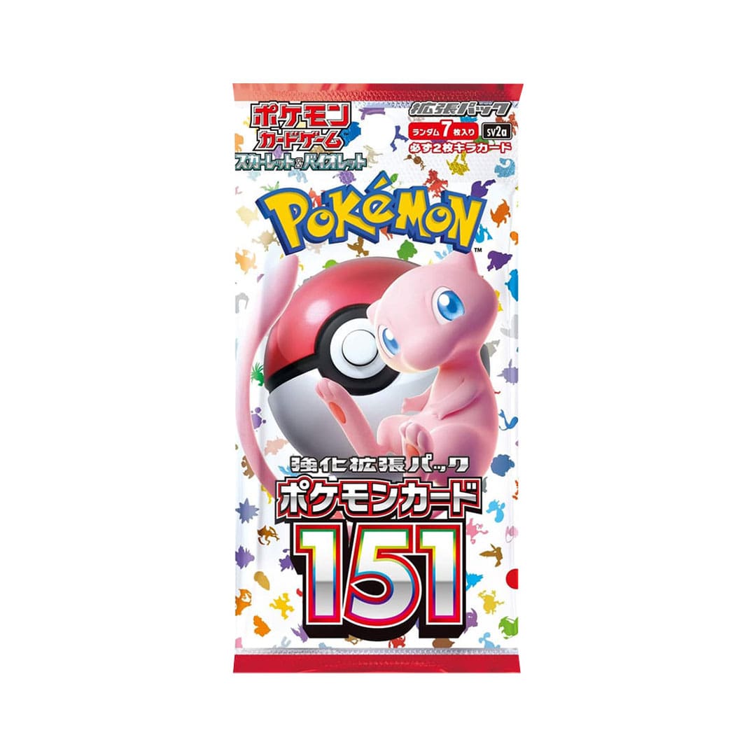 151 pokemon japanese card list Pokemon TCG: JAPANESE Pokemon 151 sv2a - Booster Pack