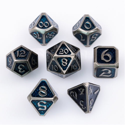 7pc RPG Dice Set: Drakona Gemtooth Batholain