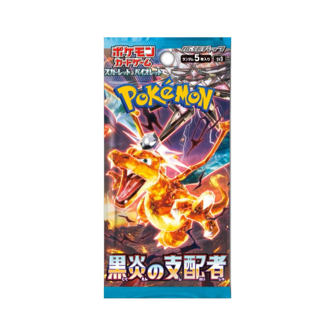 Pokemon TCG: JAPANESE Pokemon Ruler of the Black Flame sv3 - Booster Pack
