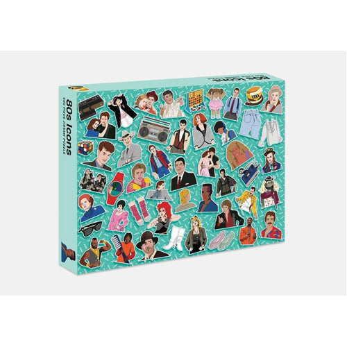 80's Icons: 500 Piece Puzzle