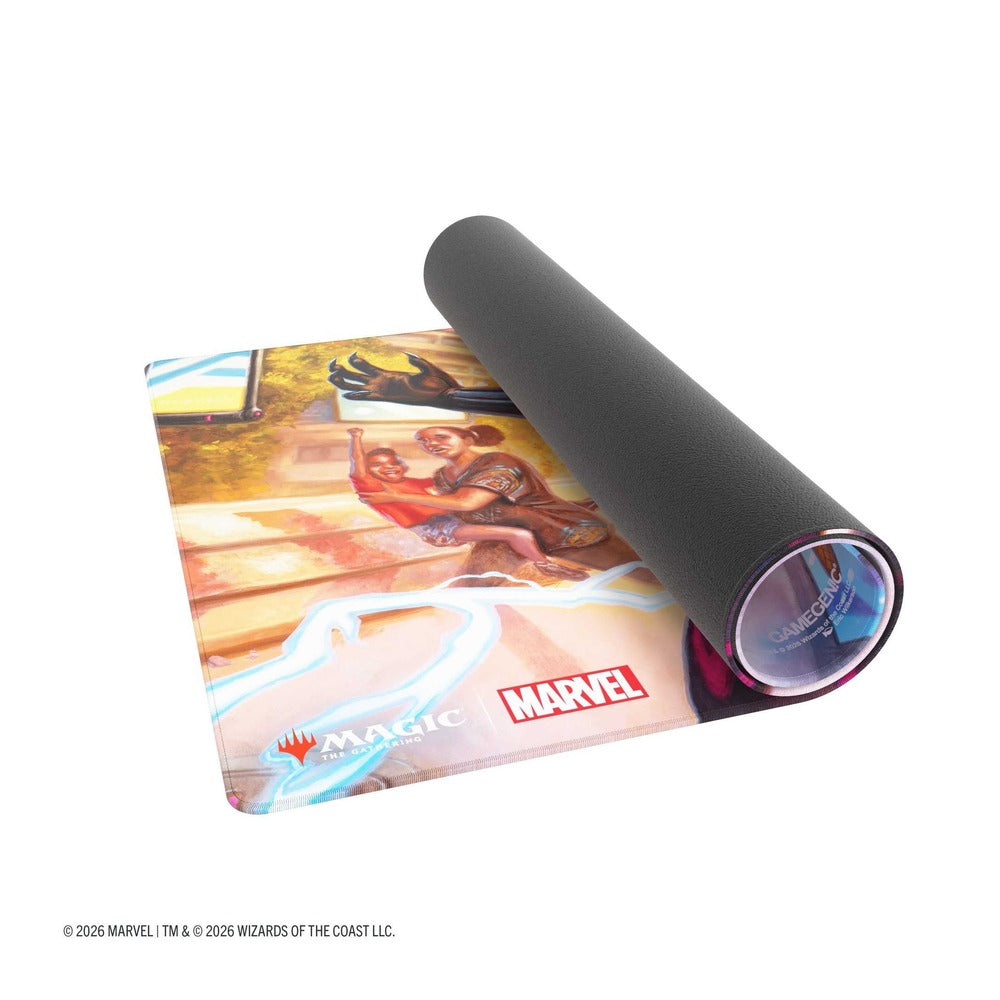 Gamegenic Magic: The Gathering Marvel Super Heroes Shiny Playmat - Striking Black Panther | Zatu Games
