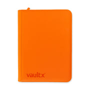 9-Pocket Exo-Tec® Zip Binder Just Orange - Orange