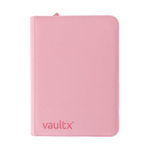 9-Pocket Exo-Tec® Zip Binder Just Pink - Pink