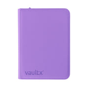 9-Pocket Exo-Tec® Zip Binder Just Purple - Purple
