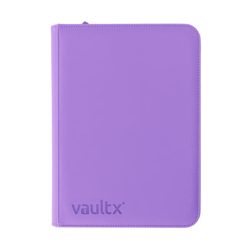9-Pocket Exo-Tec® Zip Binder Just Purple - Purple