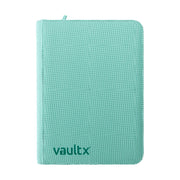 9-Pocket Exo-Tec® Zip Binder Mint Green