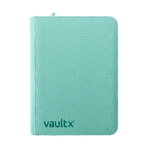9-Pocket Exo-Tec® Zip Binder Mint Green