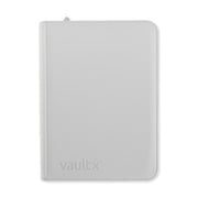 9-Pocket Exo-Tec® Zip Binder White Edition - White Edition