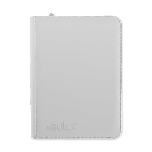 9-Pocket Exo-Tec® Zip Binder White Edition - White Edition