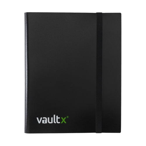 9-Pocket Strap Binder - Black