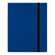 9 Pocket Strap Binder - Blue
