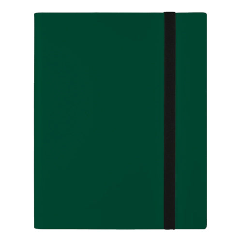 9 Pocket Strap Binder - Green