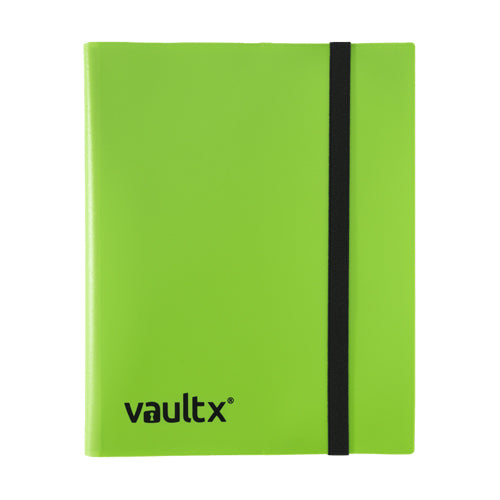 9-Pocket Strap Binder - Green