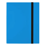 9 Pocket Strap Binder - Light Blue