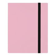 9 Pocket Strap Binder - Pink