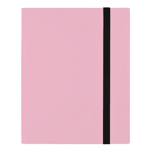9 Pocket Strap Binder - Pink