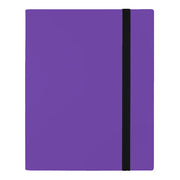 9 Pocket Strap Binder - Purple