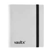9-Pocket Strap Binder - White