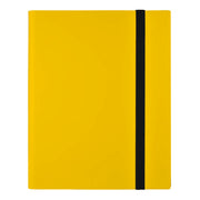 9 Pocket Strap Binder - Yellow