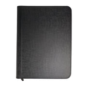 9 Pocket Zip Binder - Black