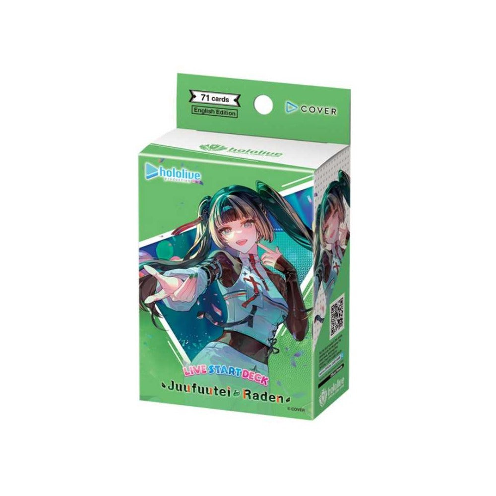 Hololive Official Card Game: Live Start Deck - Juufuutei Raden (6) - Bushiroad | Zatu Games