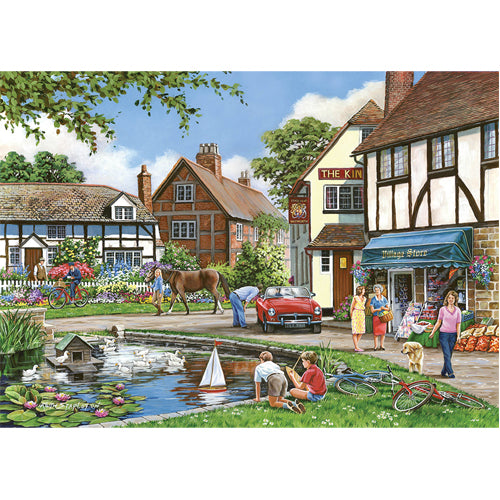 A Busy Day 1000 Piece Puzzle