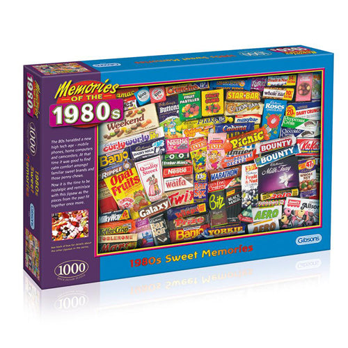 *A Grade* 1980s Sweet Memories Puzzle (1000 pieces)