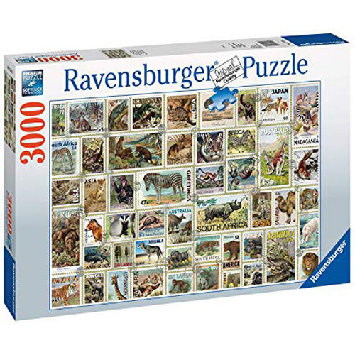 *A Grade* Animal Stamps - 3000 Piece Puzzle