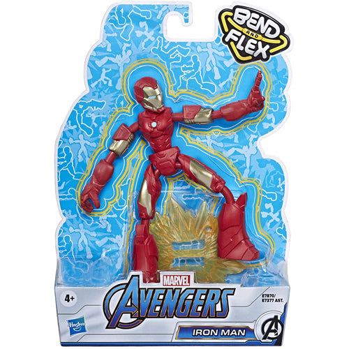 *A Grade* Avengers Bend And Flex Flex Rider Iron Man