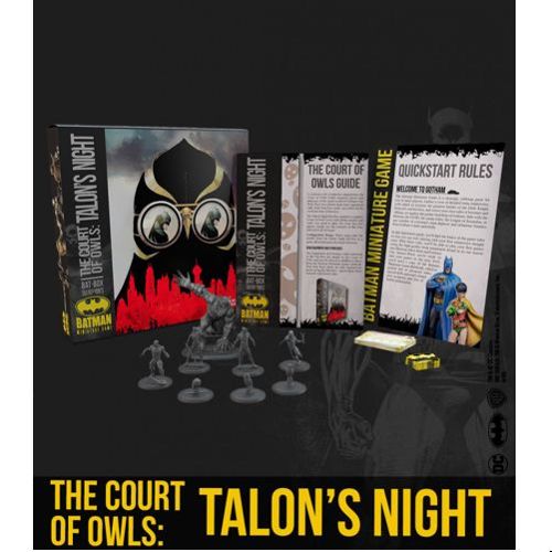*A Grade* Batman Miniature Game: The Court of Owls: Talon's Night Bat-Box