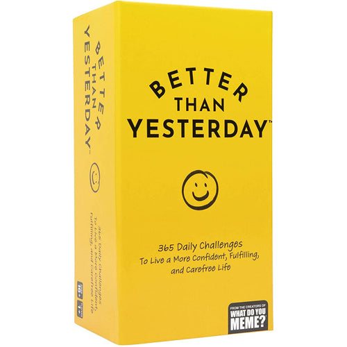 *A Grade* Better Than Yesterday