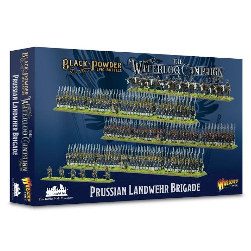 *A Grade* Black Powder Epic Battles: Waterloo - Prussian Landwehr Brigade