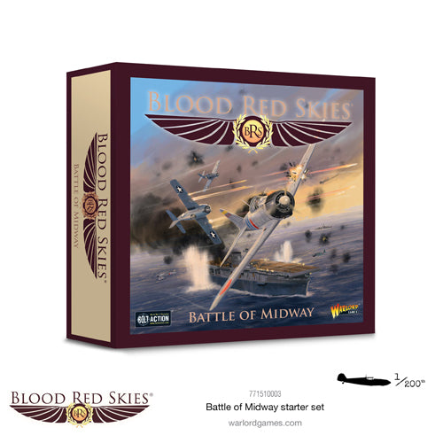 *A Grade* Blood Red Skies: The Battle of Midway starter set