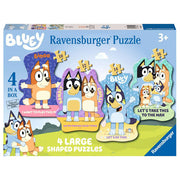 *A Grade* Bluey Four Large Shaped Puzzles