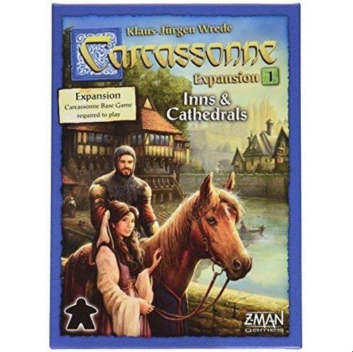 *A Grade* Carcassonne Expansion 1: Inns & Cathedrals - German Language Version