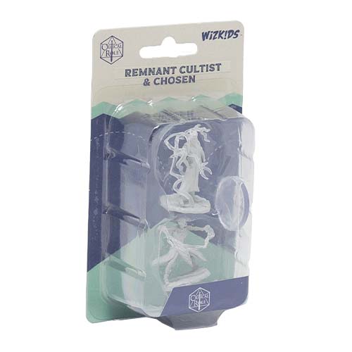 *A Grade* Critical Role Unpainted Miniatures: Remnant Cultist and Chosen (Wave 2)