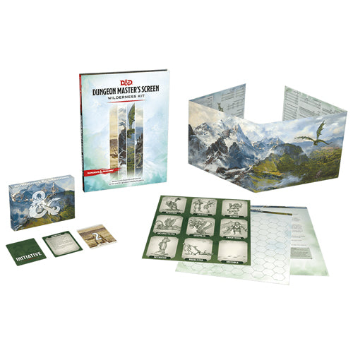 *A Grade* D&D: Dungeon Master's Screen Wilderness Kit