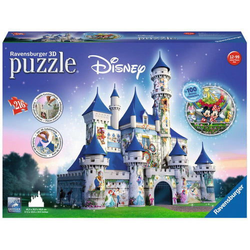 *A Grade* Disney Castle 3D Puzzle, 216pcs