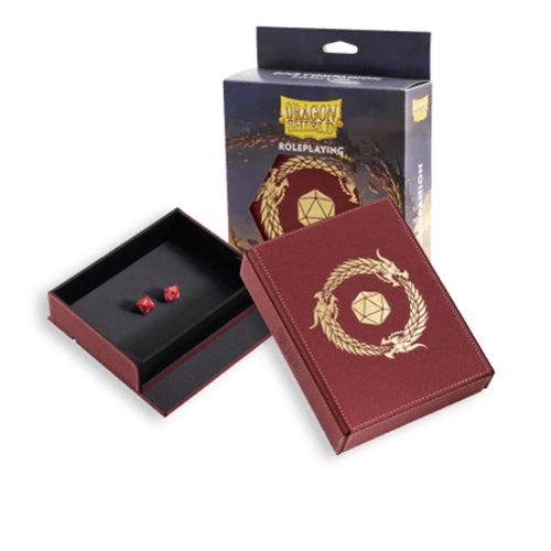*A Grade* Dragon Shield - Roleplaying Dice Companion - Blood Red