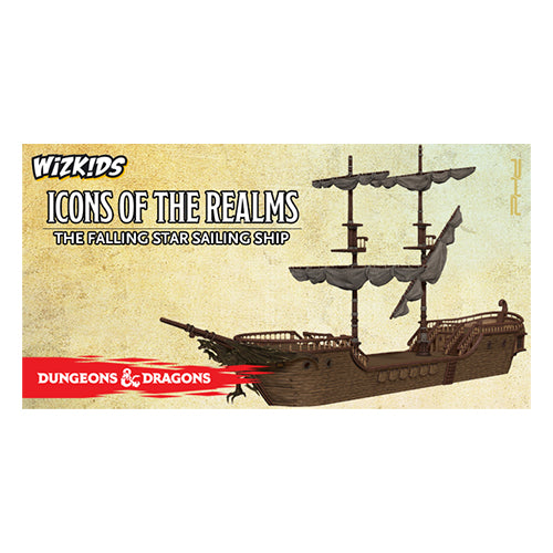 *A Grade* Dungeons & Dragons: Icons of the Realms: The Falling Star Sailing Ship
