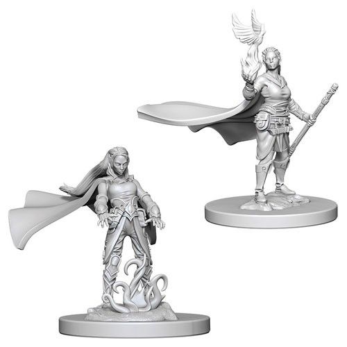 *A Grade* Dungeons & Dragons: Nolzur's Marvelous Unpainted Miniatures: Elf Female Druid (Wave 4)