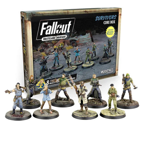 *A Grade* Fallout: Wasteland Warfare: Survivors Core Box Version 2
