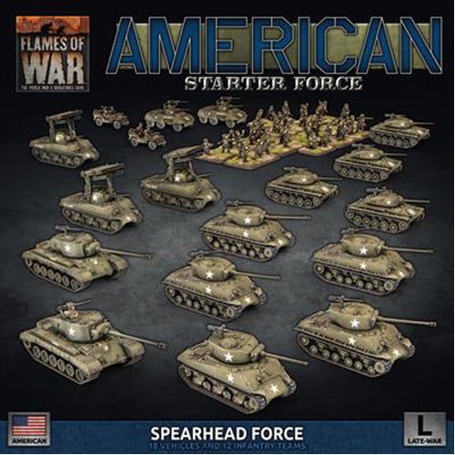 *A Grade* Flames Of War: Bulge - American Spearhead Force